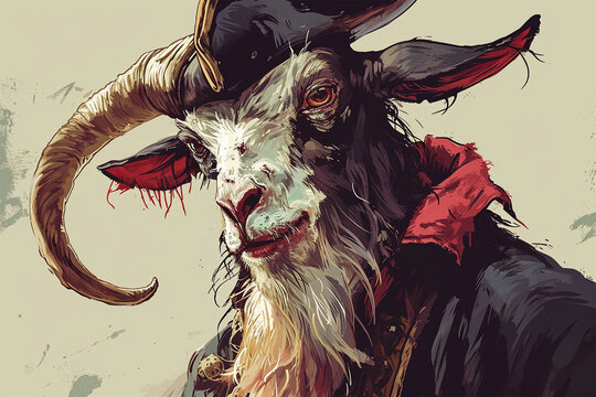 pirate goat zombies