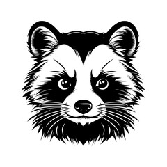 Vector Illustration of a  Red Panda