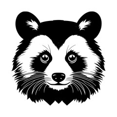Vector Illustration of a  Red Panda