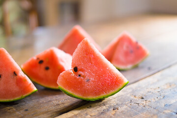 切ったスイカ