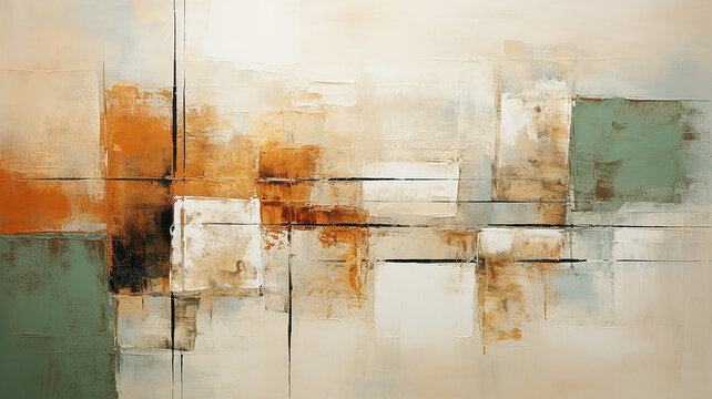 abstract background beige and brown geometric art abstraction