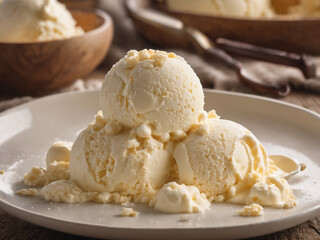 Cottage cheese ice cream - generated by ai