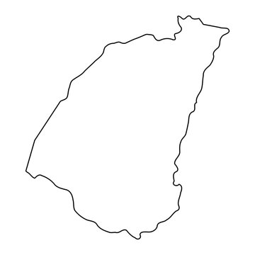 recommend clip art: Guidimaka region map, administrative division of Mauritania. Vector illustration.