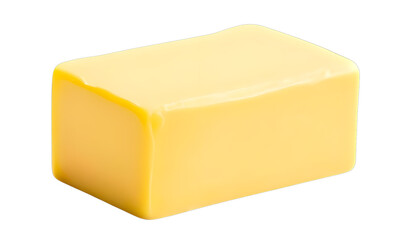 butter isolated on transparent or white background, png.
