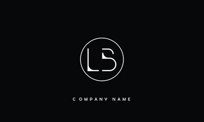 LB, BL, L, B Abstract Letters Logo Monogram