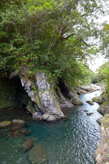 Fototapeta premium Lucie Basin in Saint-Joseph