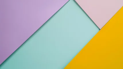 Küchenrückwand glas motiv Light purple mint butter pastel shapeless flat abstract background with stripes © BeautyStock