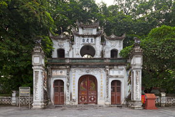 Fototapeta premium The Quan Thanh Temple in Hanoi