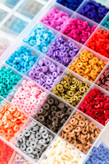 Colorful Clay Beads Set for Creative Kids' Bracelet Making