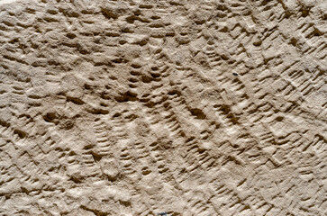 pattern texture of old antique stone wall in Luxor Egypt