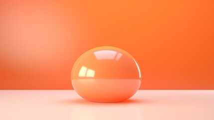 Light Orange Background with Area for Graphic

