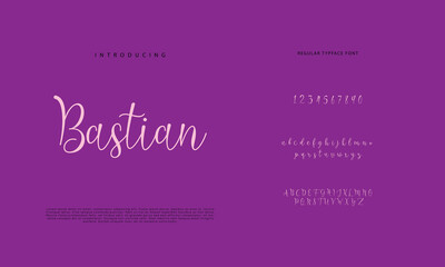 Signature Font Calligraphy Logotype Script Brush Font Type Font lettering handwritten
