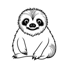 Sloth Vector Illustration