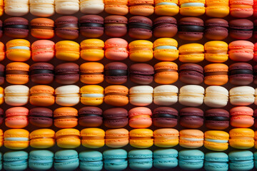 Colorful Macaron Array