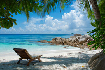 Escape to Elysium: Idyllic Beachscape