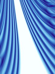Phone wallpaper vertical blue curtain background