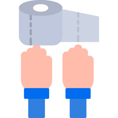 Toilet Paper Icon