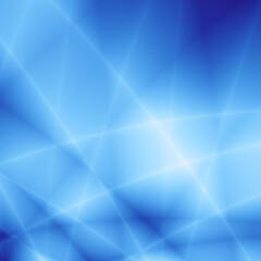 Obraz premium Art illustration of blue diamond background