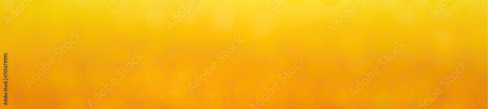 Canvas Prints abstract bokeh banner background in yellow orange. autumn color. beautiful background concept banner