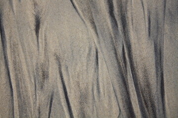 Graphic created by the receding water at low tide