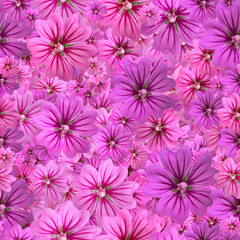 Seamless lilac bouquet high resolution banner