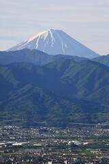 富士と麓