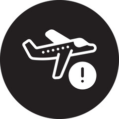 important notice glyph icon