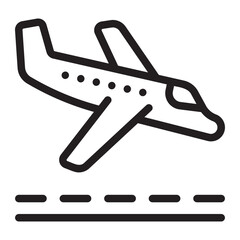 landing line icon