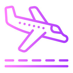 landing gradient icon
