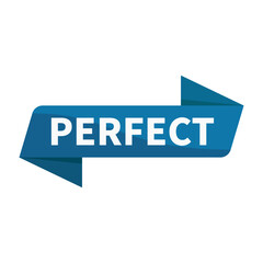 Perfect Blue Ribbon Rectangle Shape For Information Announcement Expression Promotion Business Marketing Social Media
