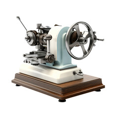 Universal Grinding Machine on transparent background