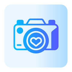 camera gradient icon
