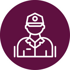 Parking warden Icon