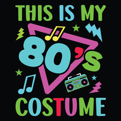 this is my 80s costume 