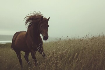 Obraz premium Horse background