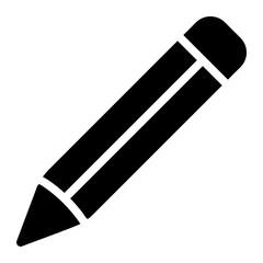 pencil glyph icon