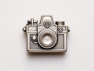 Fototapeta premium Creative Custom Pin Badge Mockup for Branding and Collectibles - AI Generated