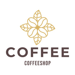 Coffee logo, suitable for coffee shop logo or product brand identity.