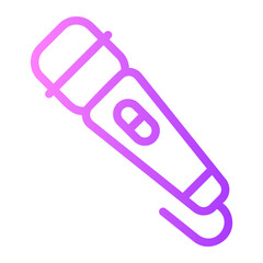 microphone gradient icon