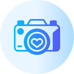 camera gradient icon