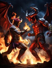 2 Devils Fight