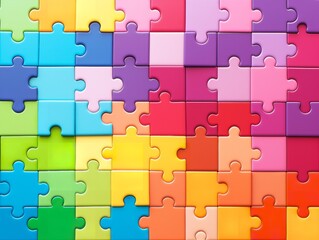 Engaging Custom Puzzle Mockup for Fun and Learning - AI Generated