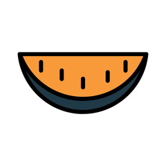 Beach Season Summer Filled Outline Icon