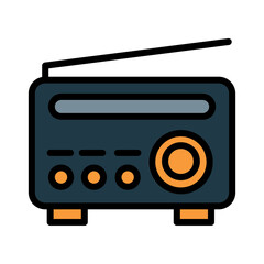 Beach Season Summer Filled Outline Icon