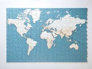 Engaging Custom Puzzle Mockup for Fun and Learning - AI Generated