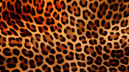 Fototapeta premium Leopard Skin Wallpaper