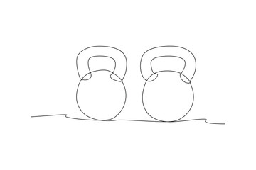 Kettebell gym equipment for body muscle