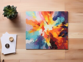 Engaging Custom Puzzle Mockup for Fun and Learning - AI Generated