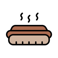 Fast Food Hot Filled Outline Icon