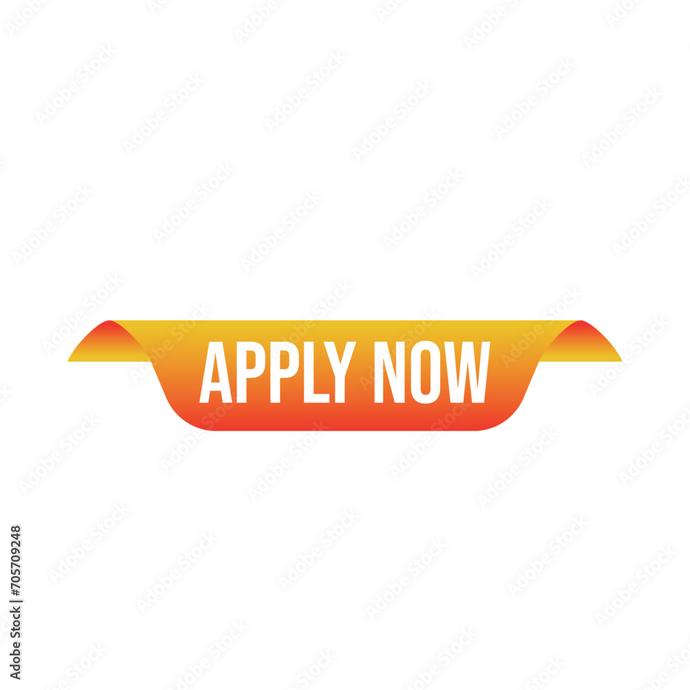 Poster apply now job submit button icon. vector apply now button.